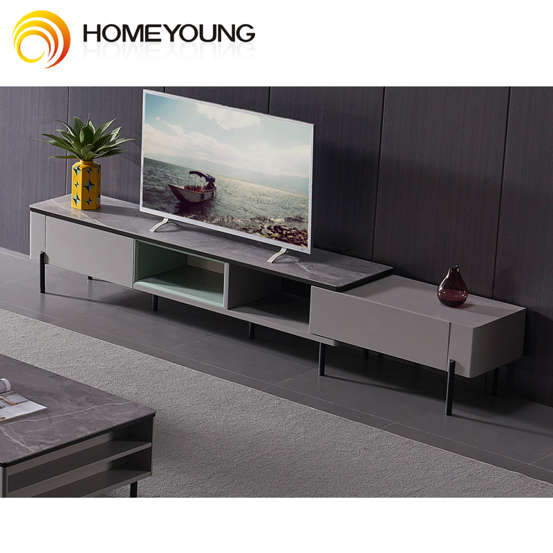 Luxus- und Heizverkauf MDF TV-Kabinett-Kombination Wohnzimmermöbeldesign und -anzeige